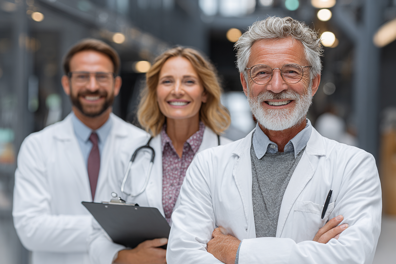 Професійна команда дієтологів консультує клієнтів старшого віку